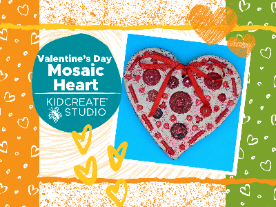 KID'S NIGHT OUT - Valentine's Day - Heart Mosaic (4-9 Years)