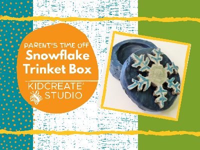 Parent's Time Off- Snowflake Trinket Box  (4-12 Years)