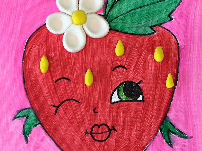 Strawberry Shopkins Cute Workshop (4-10 Years)