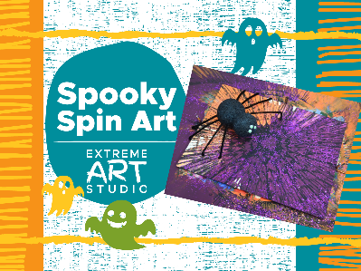 Kidcreate Studio - Eden Prairie. Spooky Spin Art with Extreme Art Studio (5-12 Years)