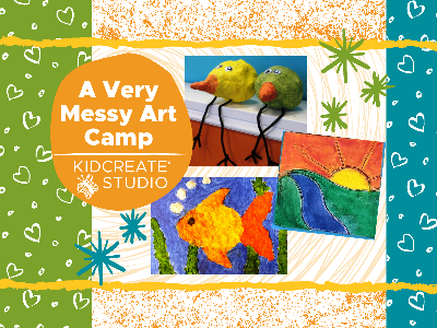 A Very Messy Art Camp (4-9 Years)