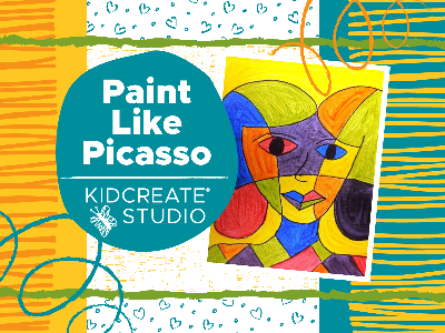 Kidcreate Studio - Oak Park. WELCOME WEEK- 50% OFF! Paint Like Picasso Workshop (4-9 Years)