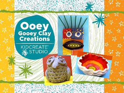 Ooey Gooey Clay Creations Weekly Class (5-12 Years)