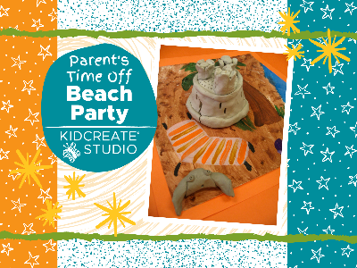 Kidcreate Studio - Eden Prairie. Parent's Time Off- Beach Party (3-9 Years)