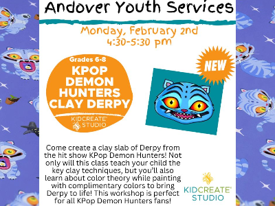 Andover: Kpop Demon Hunters Clay Derpy (Grades 6-8)