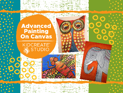 Advanced Painting On Canvas Weekly Class (7-12 Years) Advanced Painting On Canvas Weekly Class (7-12 Years)