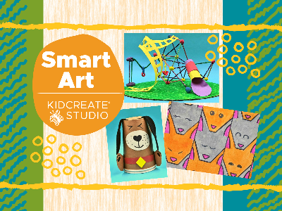 Kidcreate Studio - Fayetteville. Smart Art Weekly Class (5-12 Years)