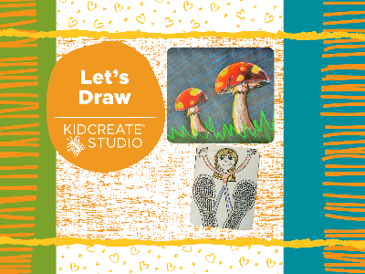 Homeschoolers- Let's Draw Weekly Class (4-10 Years)