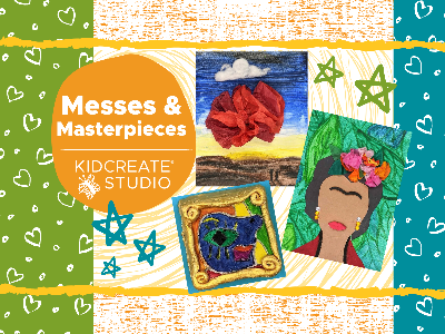 Kidcreate Studio - Mansfield. Messes & Masterpieces Afterschool Weekly Class (5-12 Years)